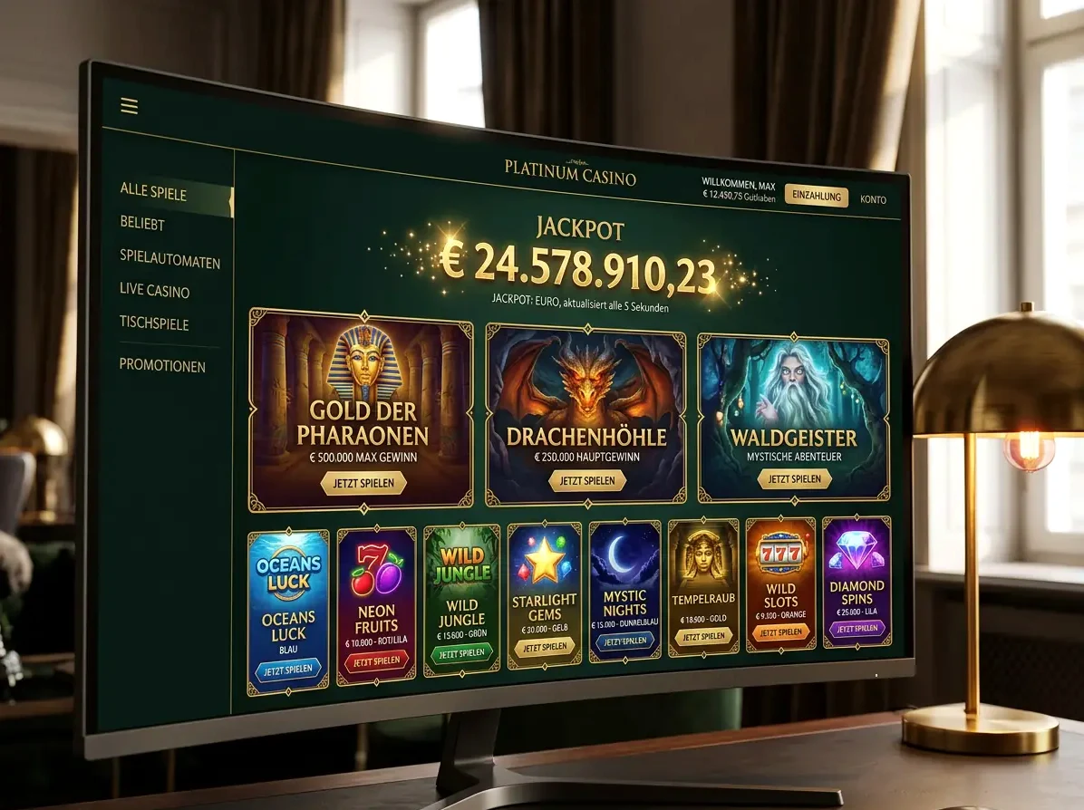 Blick in die Spielwelt von Stake